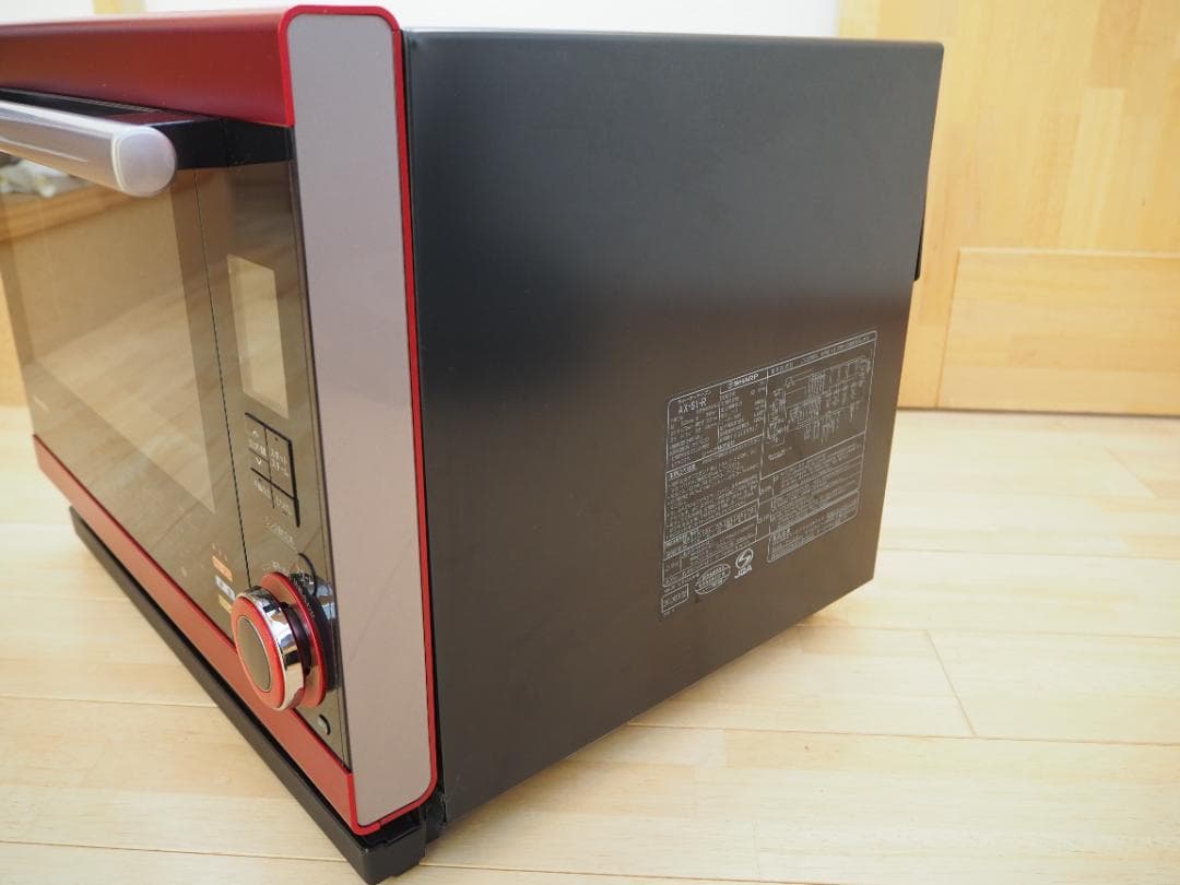 シャープ ウォーターオーブン ヘルシオ AX-S1 美品 ミトン付き