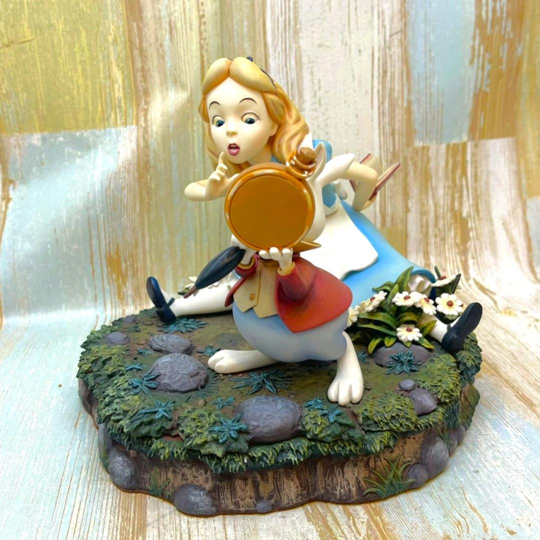 激レア★不思議の国のアリス 白うさぎ 小物入れ チェシャネコ フィギュア