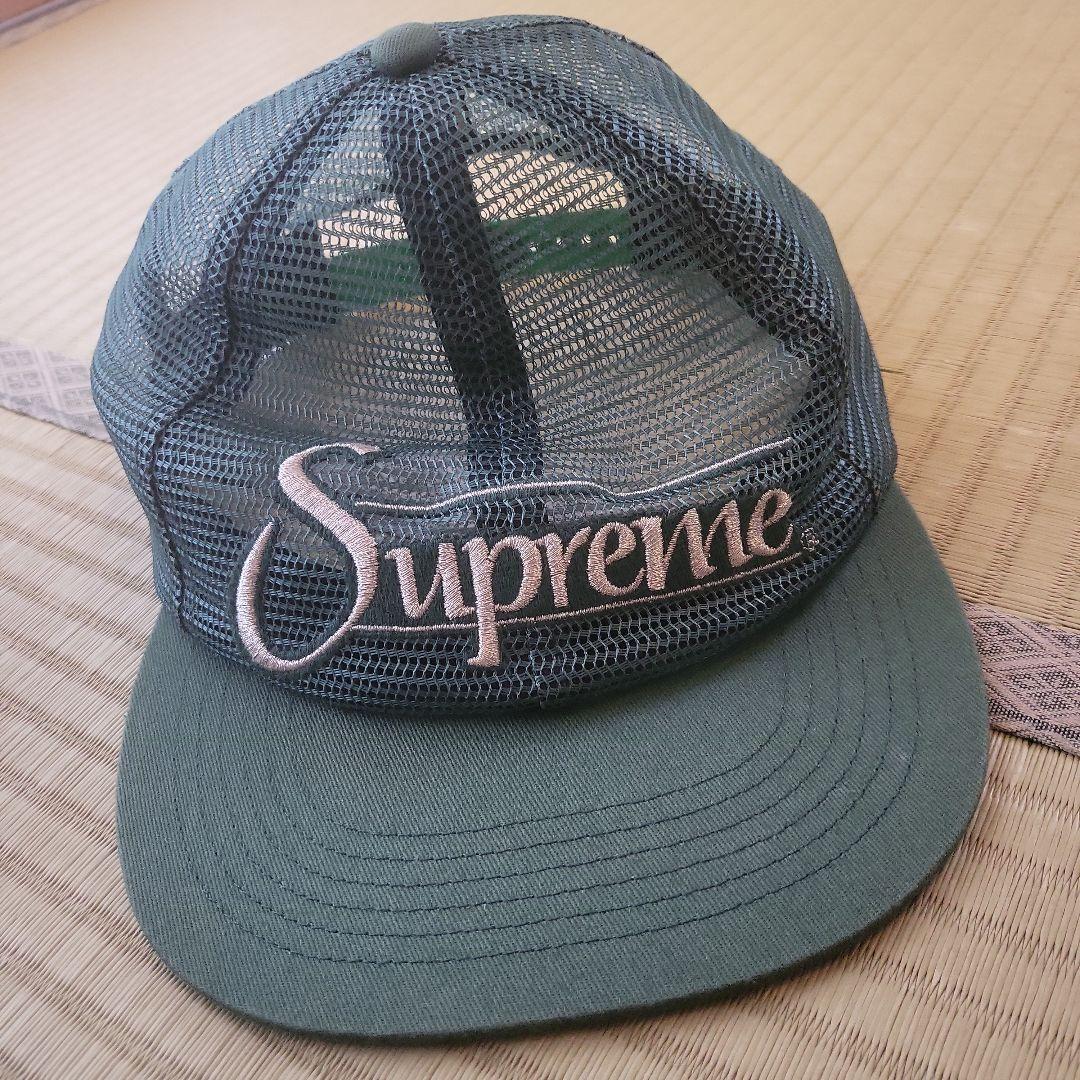 supremeメッシュキャップ