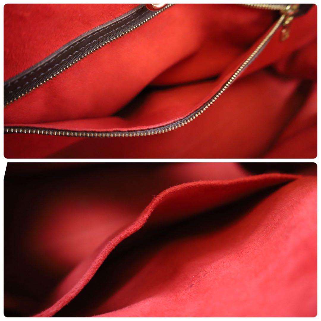 【超美品】　ルイヴィトン　ダミエ　エベヌ　ハムステッドMM トートバッグ