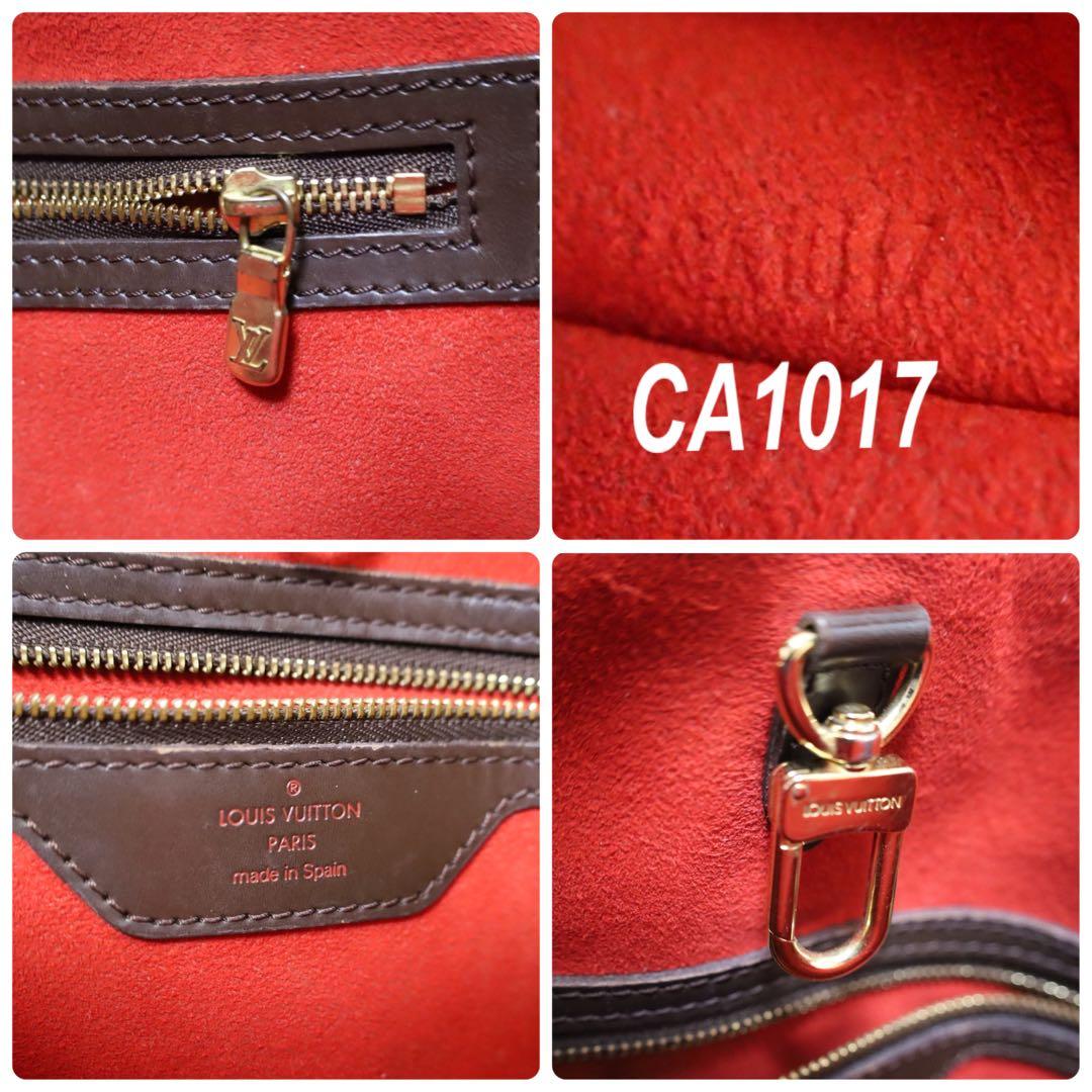 【超美品】　ルイヴィトン　ダミエ　エベヌ　ハムステッドMM トートバッグ