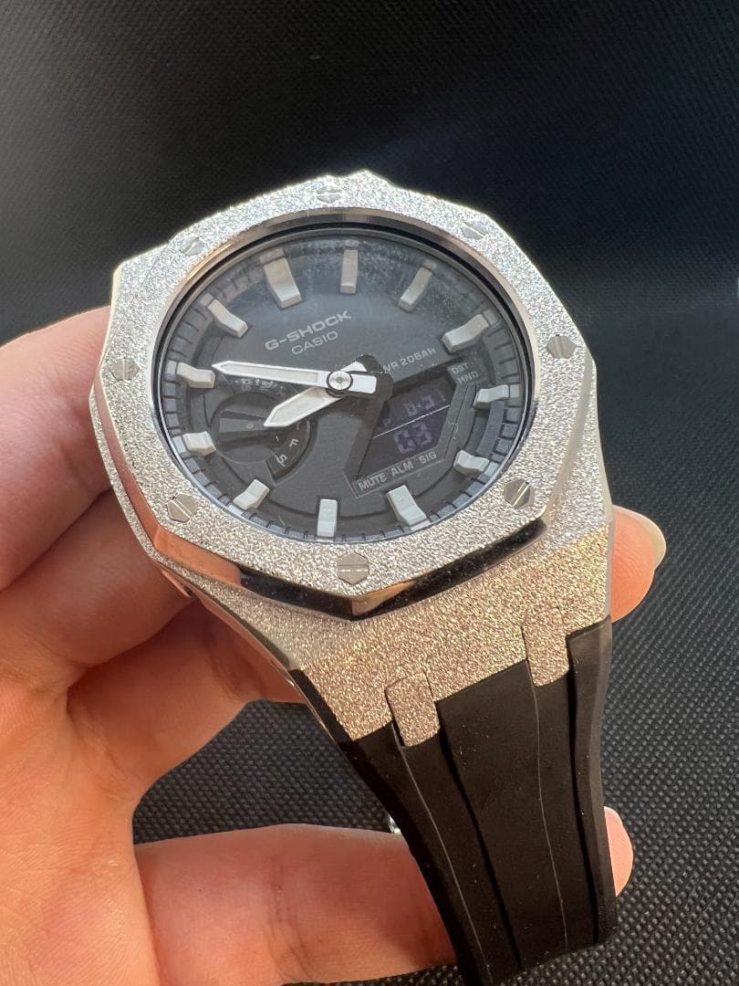 GA-2100 2110フロステッド加工 カシオーク カスタム