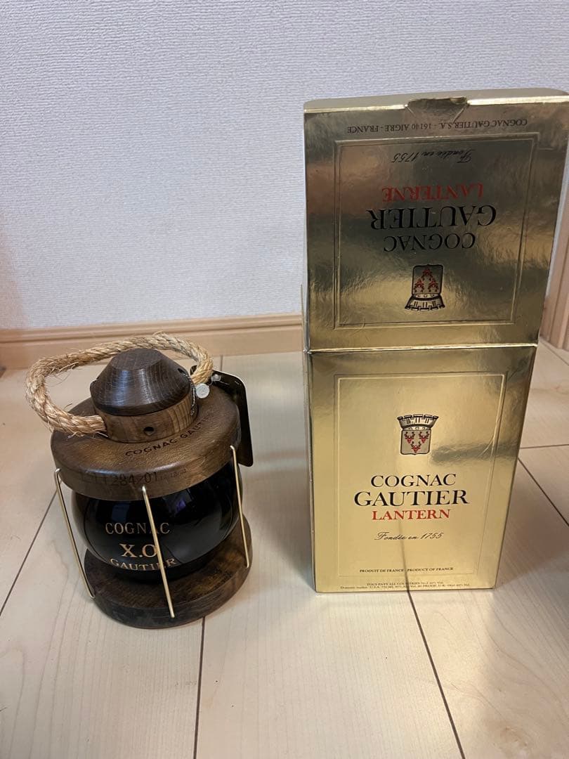 GAUTIER COGNAC X.O. ゴーティエ □未開栓□GAUTIER XO ゴーティエ XO