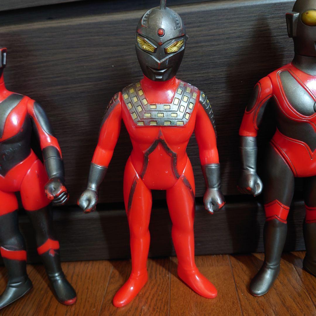 当時物ポピー　ソフビ　グレートザウルス約30〜32㌢　9体セット