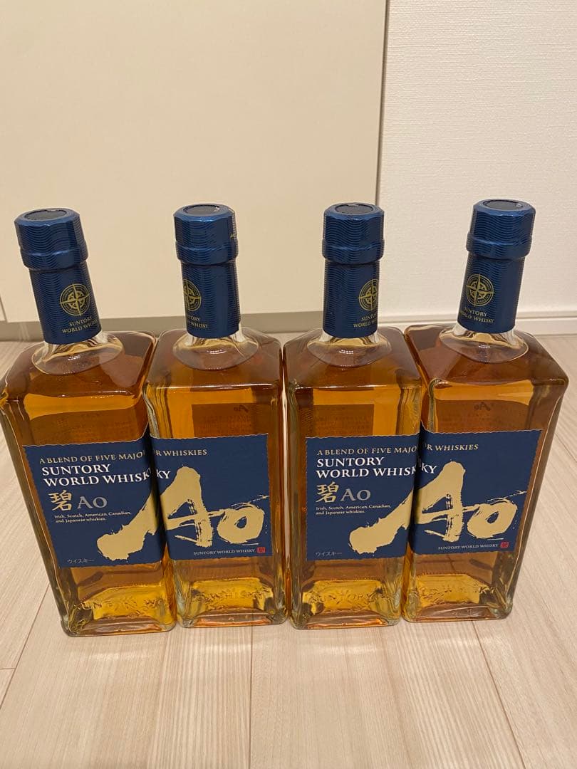 SUNTORY Ao ウイスキー 700ml 4本セット Amazon.co.jp: Ao Suntory World Whisky, 23.7 fl oz (700 ml), Japan