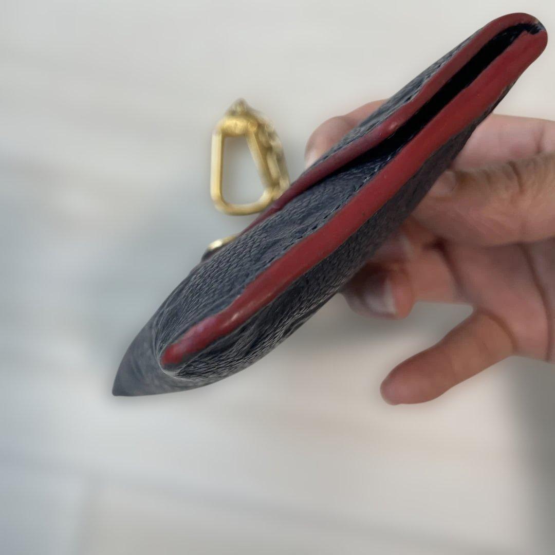 ルイヴィトン ポシェットクレ アンプラント マリーヌルージュ