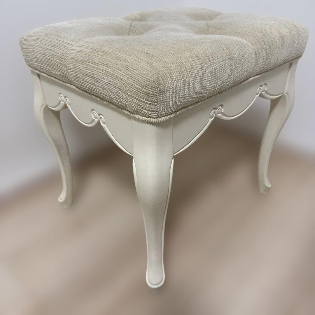 スツール 東海家具 Fleur 猫足 ロココ