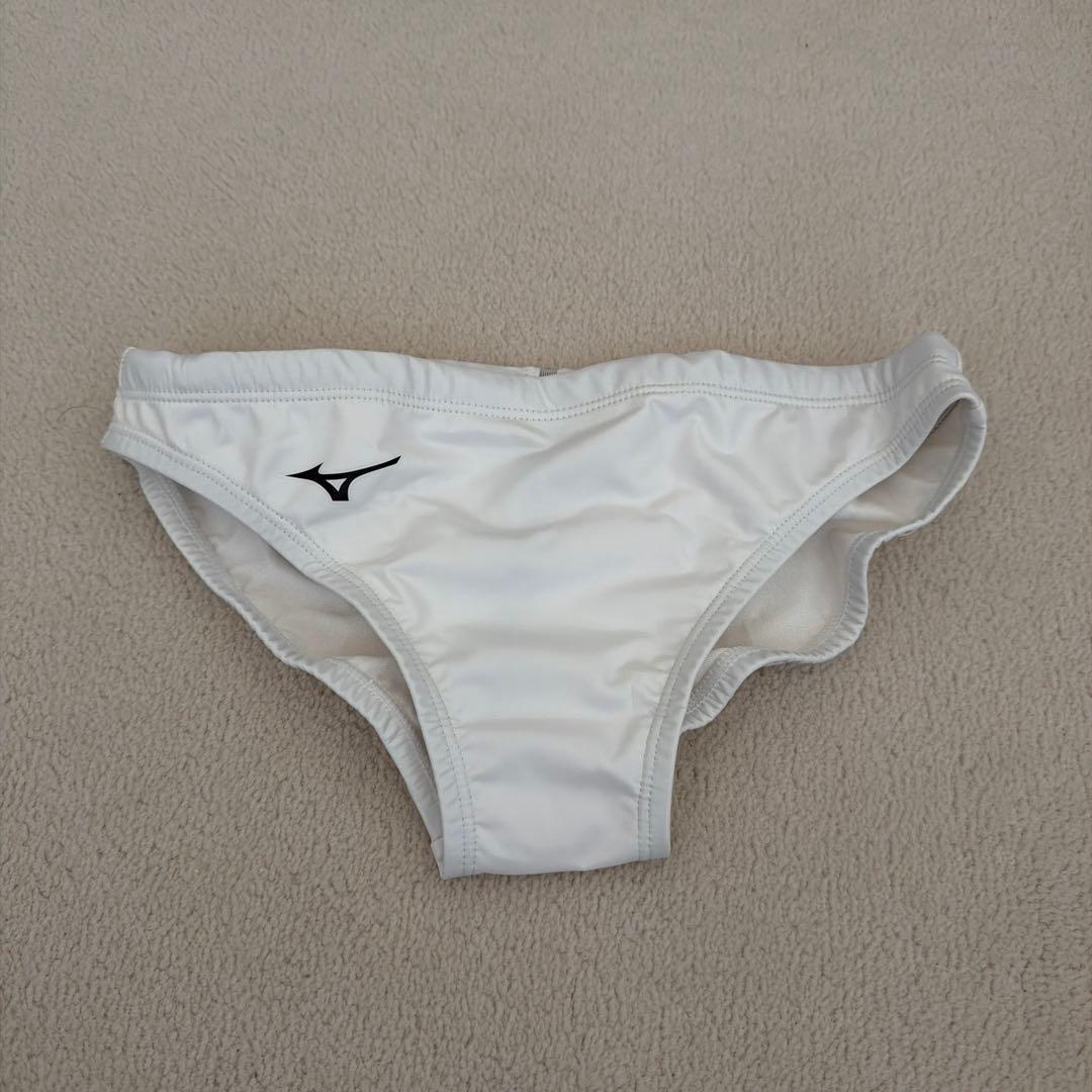 Mizuno 水球ポロパン　競パンホワイト 競泳水着 S Mサイズ メンズ 水球水着 競泳水着 ミズノ ポロパン 競パン ホワイト