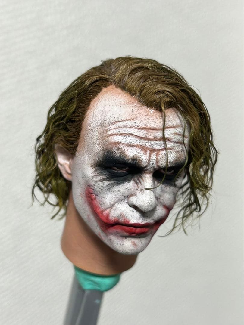 1/6 カスタム植毛ヘッド 『ダークナイト』ジョーカー 留置所Ver.