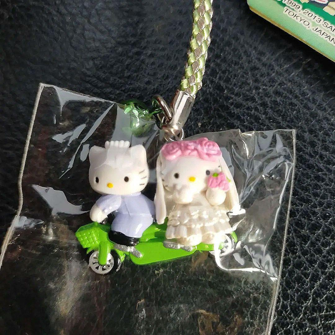 【未使用】ご当地キティ & ダニエル 軽井沢限定ウエディング 根付キティ 激レア