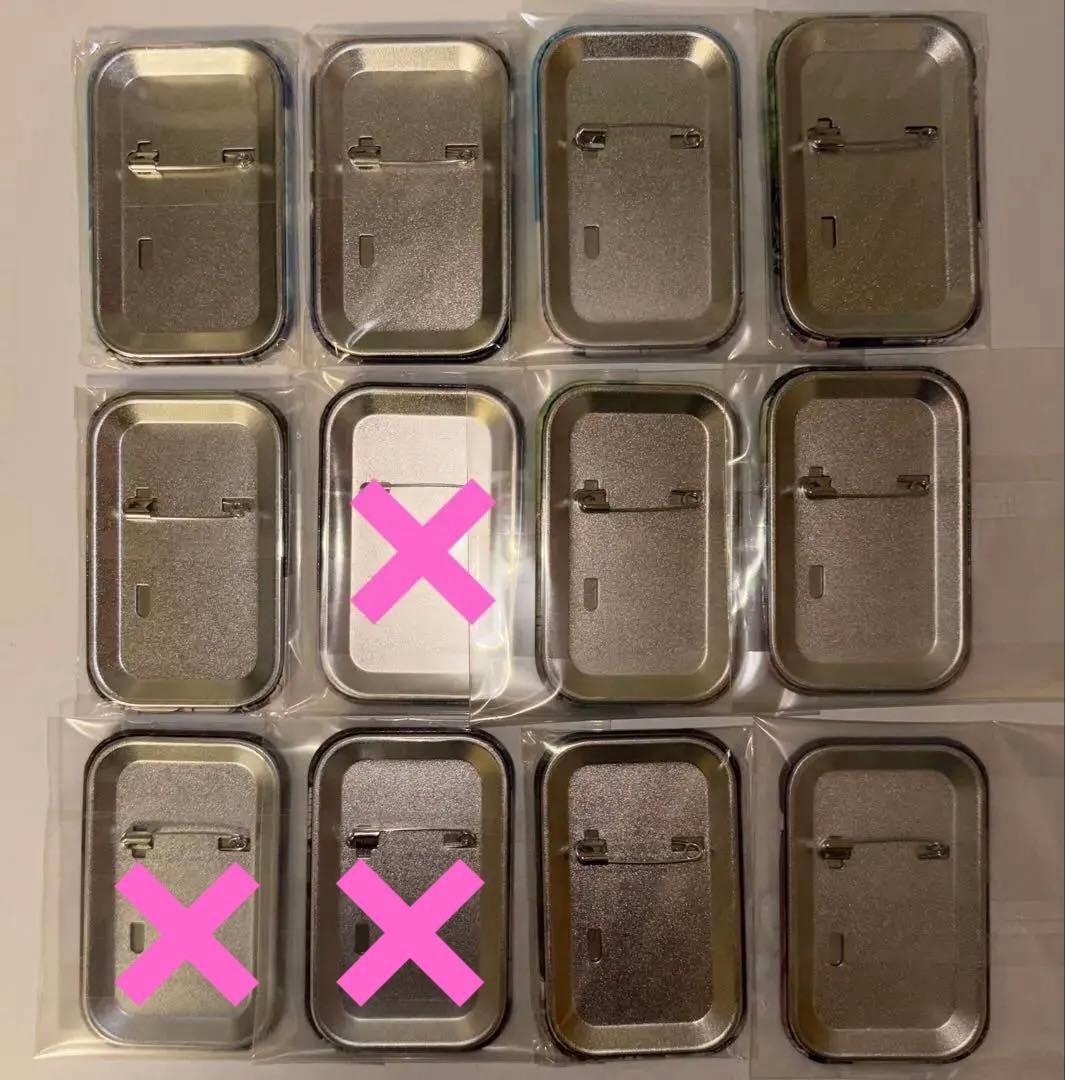 進撃の巨人 まるかく缶バッジ 海 11個