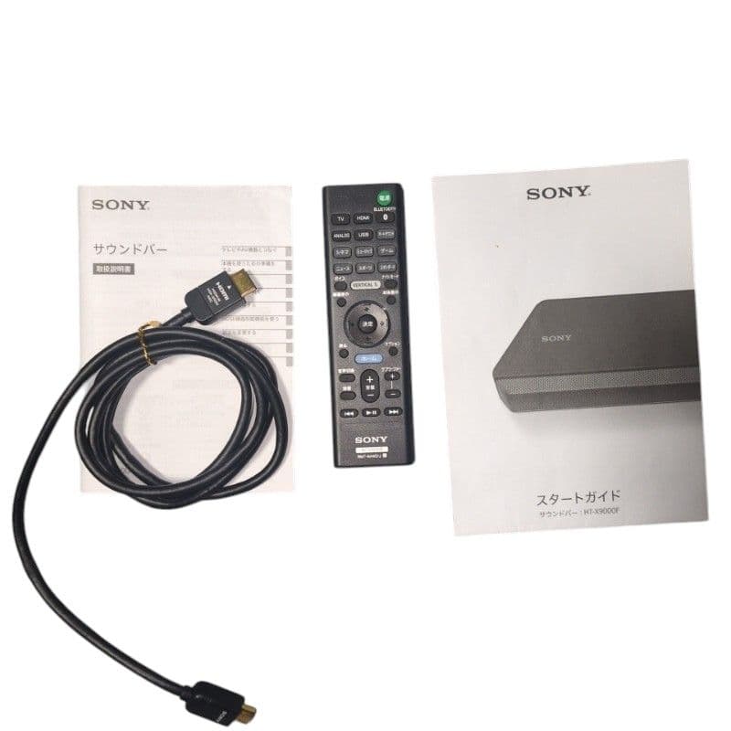 美品 HT-X9000F サウンドバー ソニー SONY ホームシアター 19年