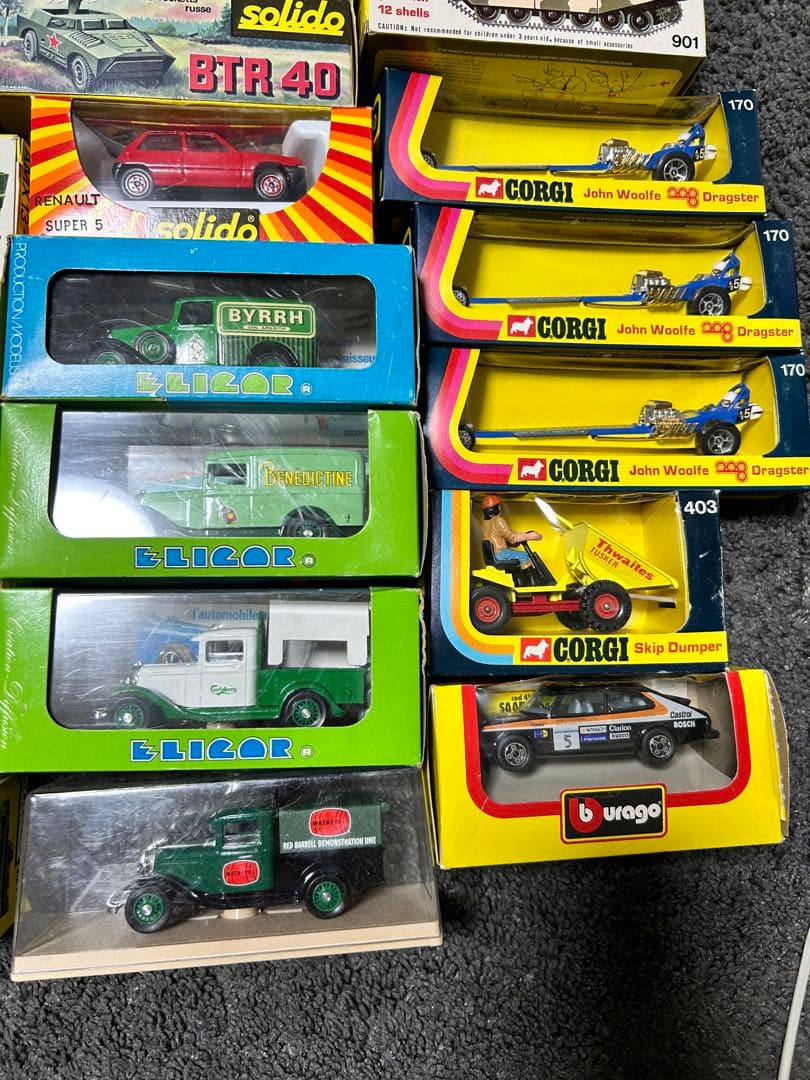 Diapet チェリカ tomica solido ERIGOR CORGI 他