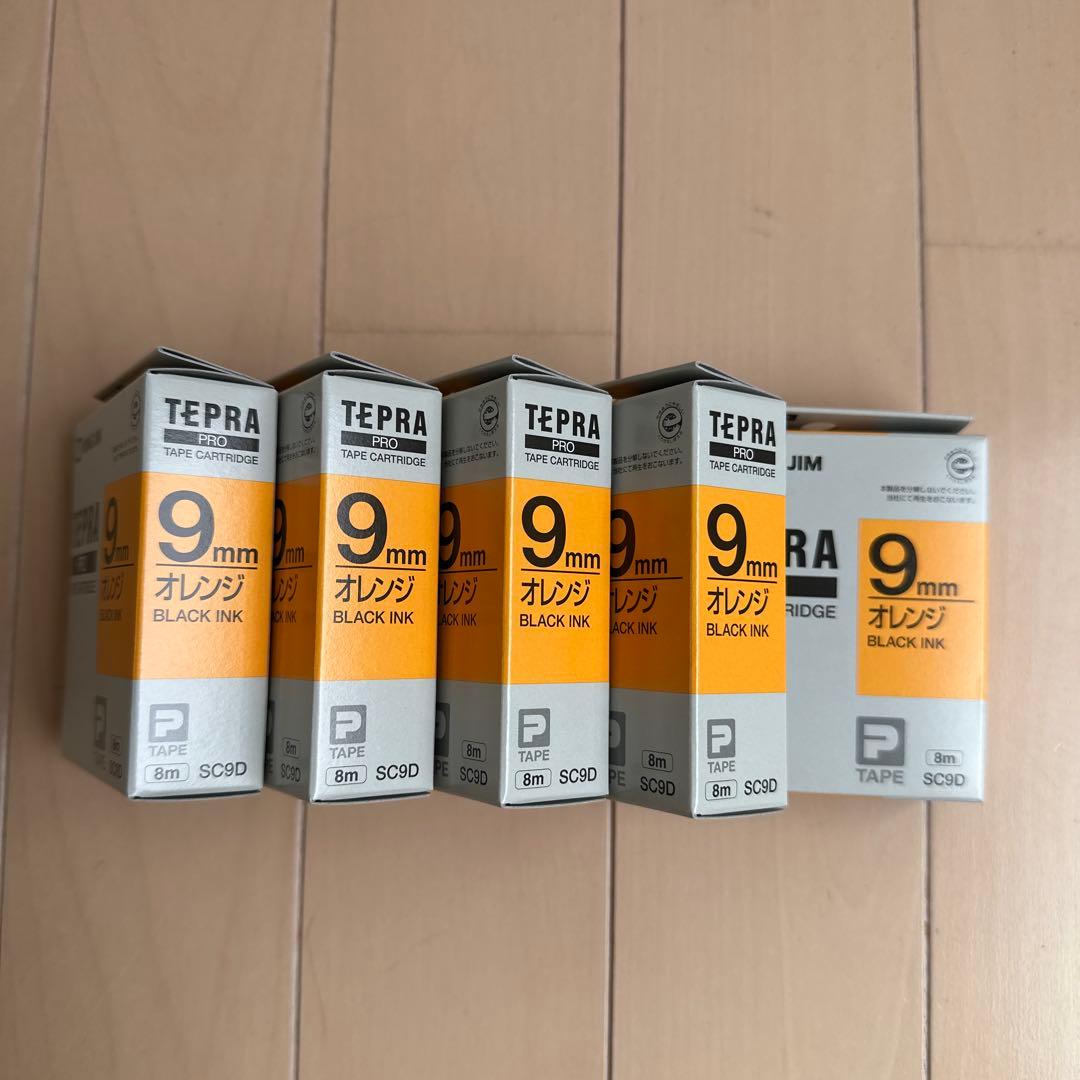 キングジムテプラカ－トリッジPテ－プ9mm.12mm各色62個