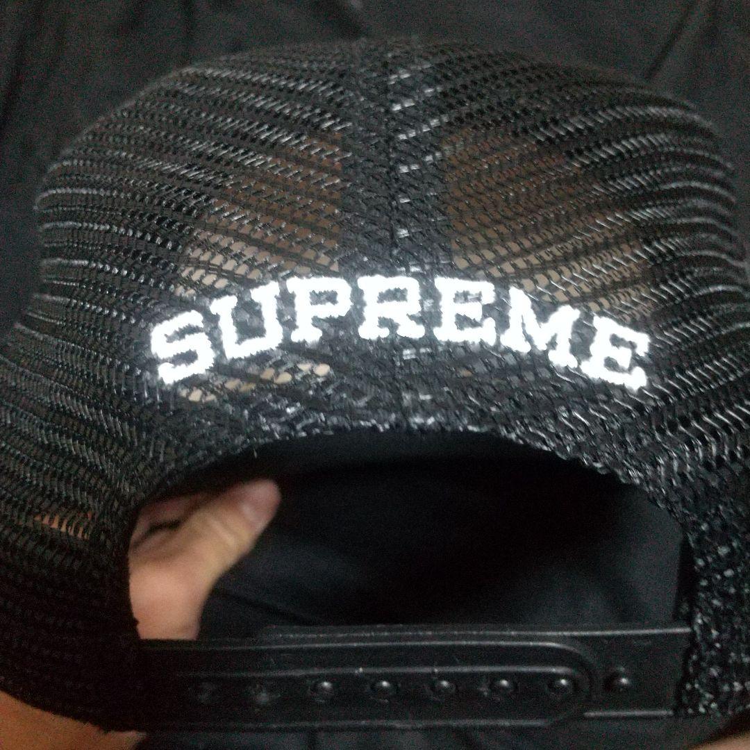 supreme×antihero 黒 メッシュキャップ