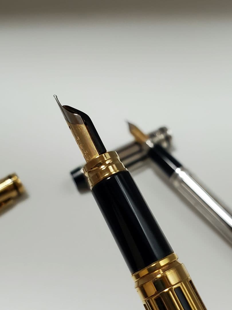 WATERMAN ウォーターマン 万年筆 ル・マン200 ナイト&デイ ゴールド
