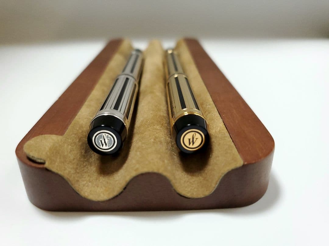 WATERMAN ウォーターマン 万年筆 ル・マン200 ナイト&デイ ゴールド