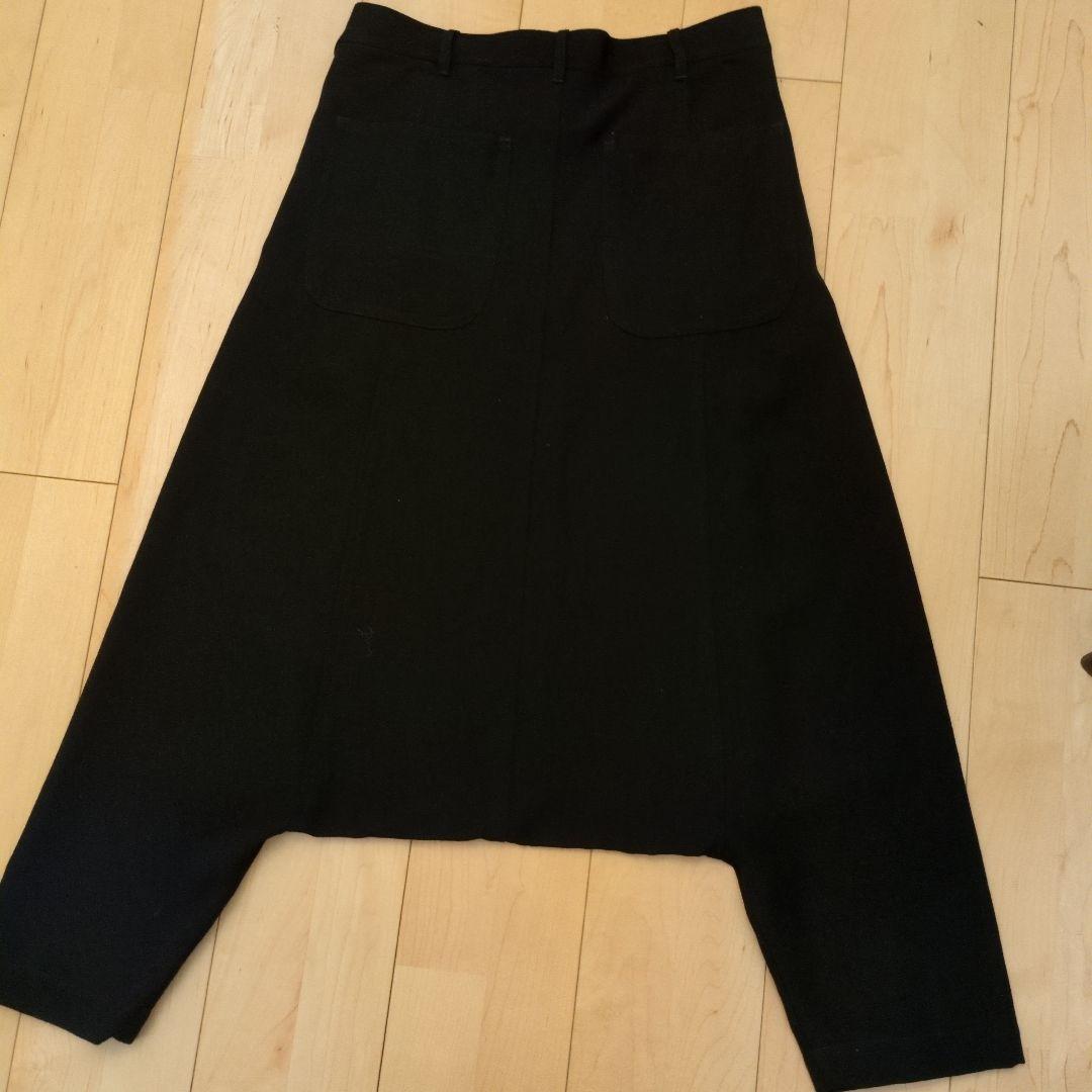 美品 Comme des Garconsコムデギャルソン サルエルパンツ 黒 L