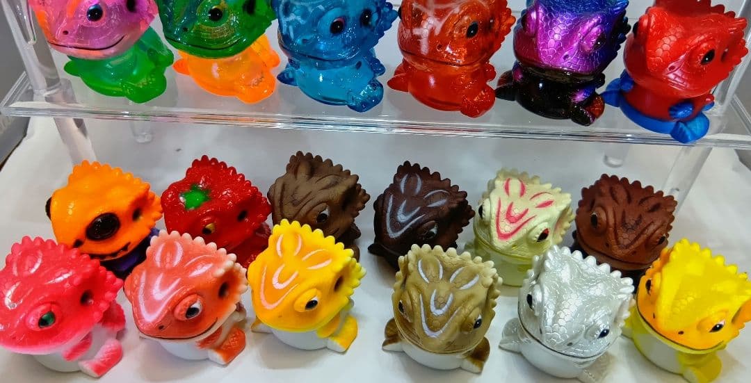 ペインターネット フトアゴン ソフビ フトアゴンベビー ３０体セット 【開封品】