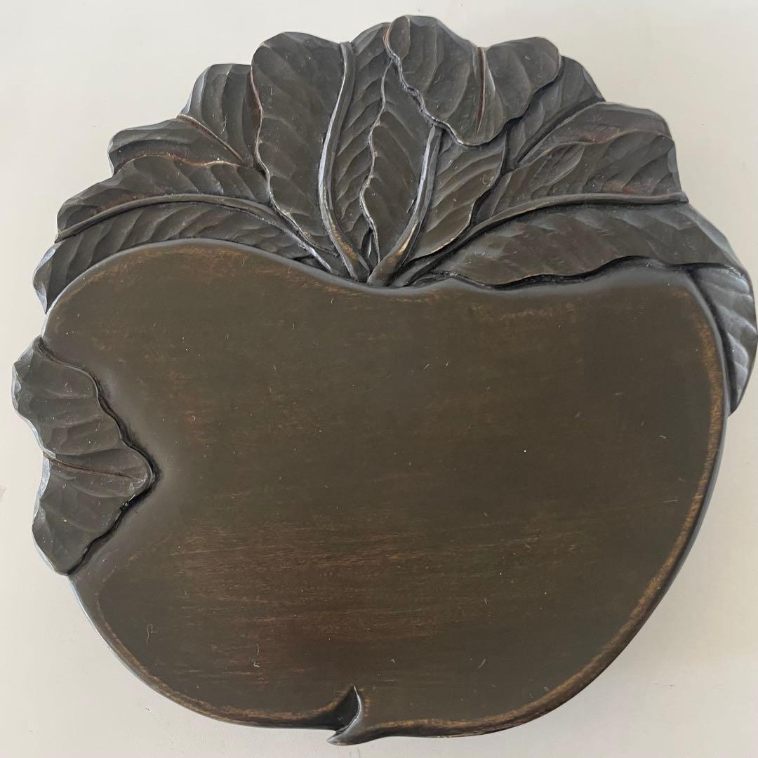 《草木彫》川添日記 かぶ菓子皿百年うつわ 神様からの贈りもの