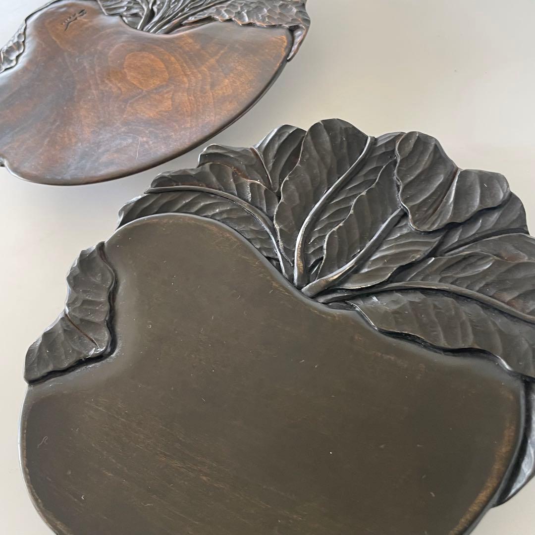 《草木彫》川添日記 かぶ菓子皿百年うつわ 神様からの贈りもの