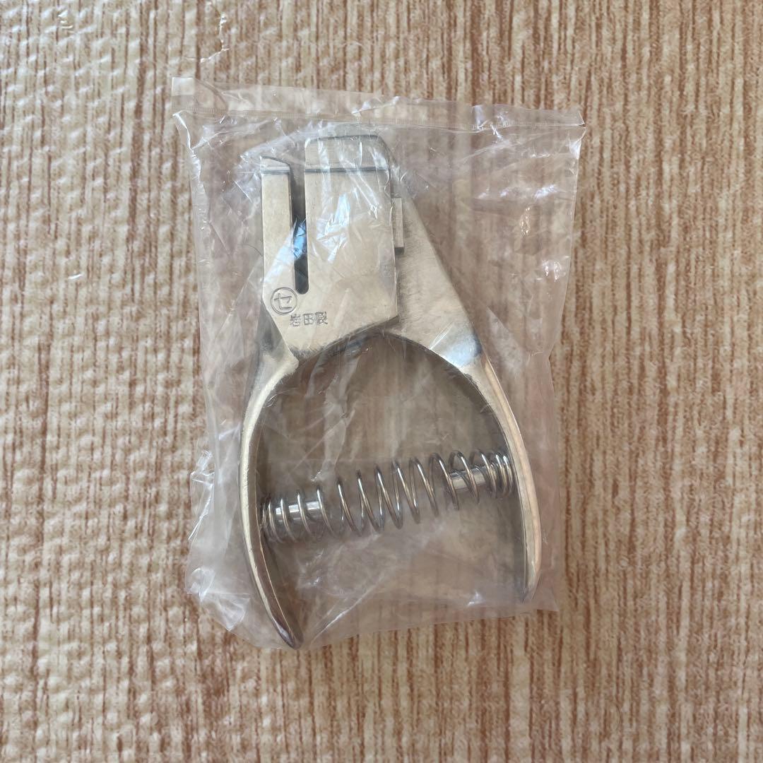 国鉄　検札鋏　セ　箱付き