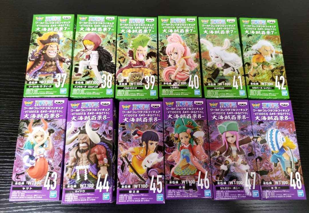 ワンピース　ワーコレ　大海賊百景１〜１０　全６０種コンプリート