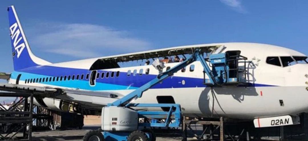 ANA 国旗カット Aviationtag B737-700