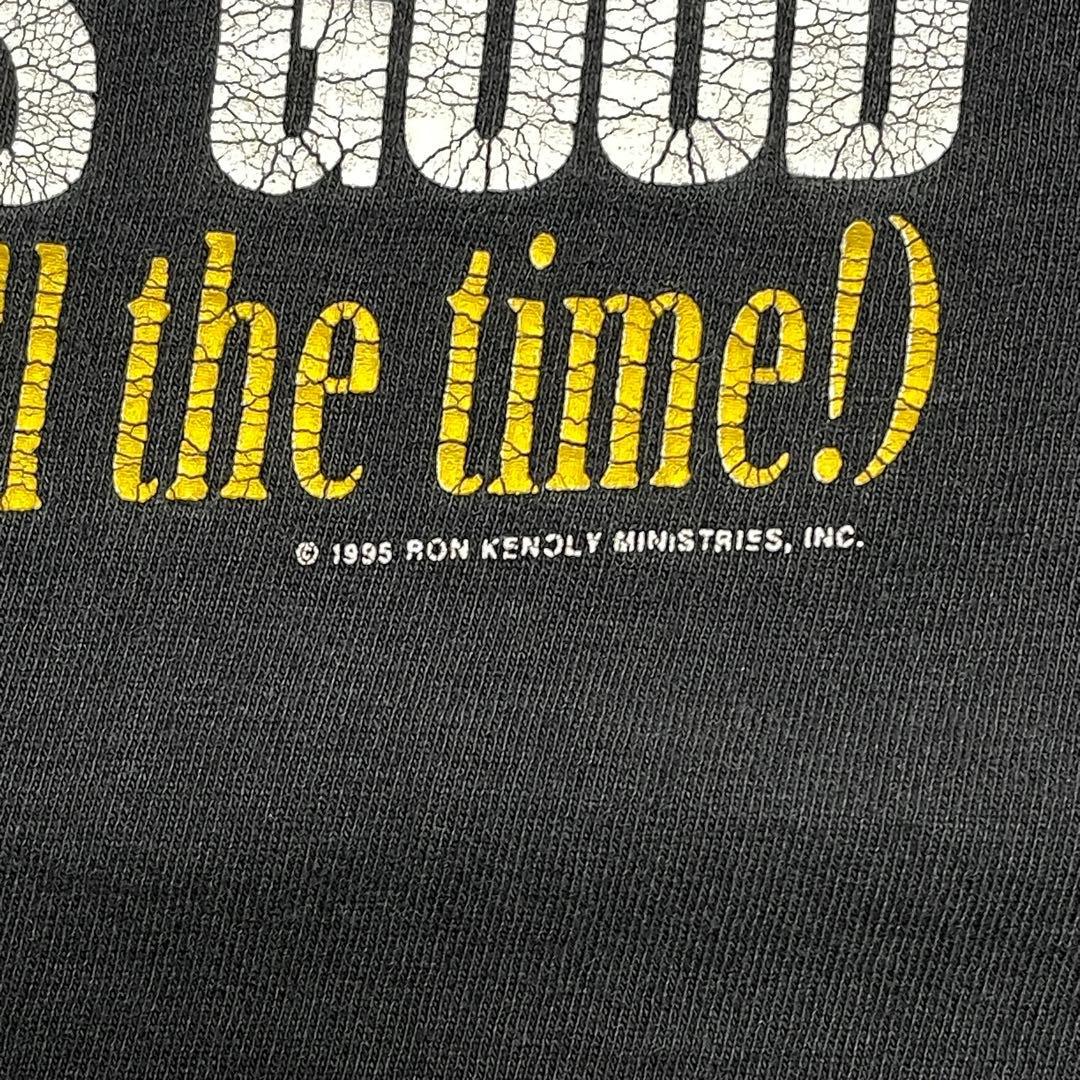 90s アーティストTシャツ RONKENOLY フェード ボロ USA製