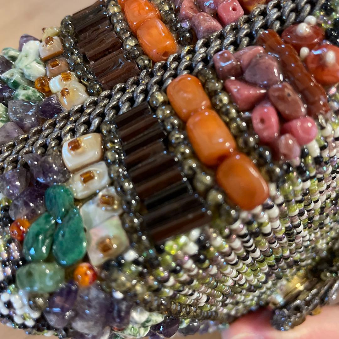 MARYFRANCES メリーフランシス ビーズ　ショルダーバッグ パーティー