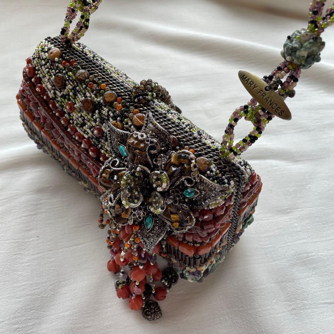 MARYFRANCES メリーフランシス ビーズ　ショルダーバッグ パーティー