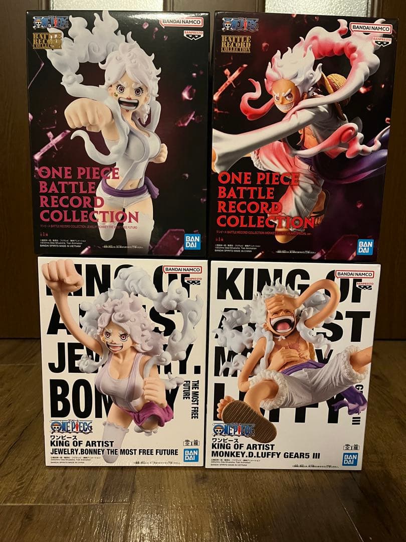 フィギュア ワンピース ルフィ ギア5 ニカ ジュエリー・ボニー - メルカリ