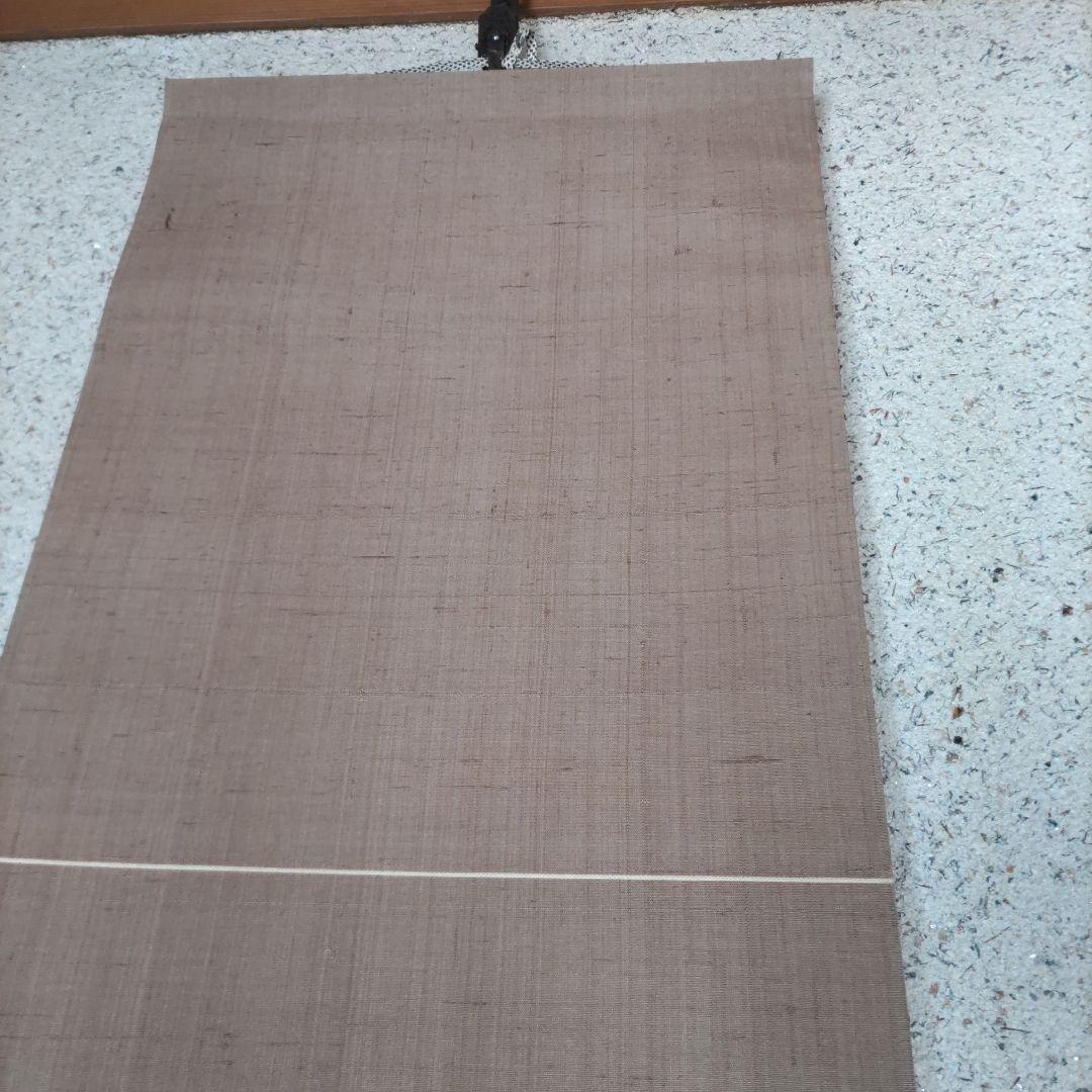 金水　桔梗の図うちわ　掛軸　H80