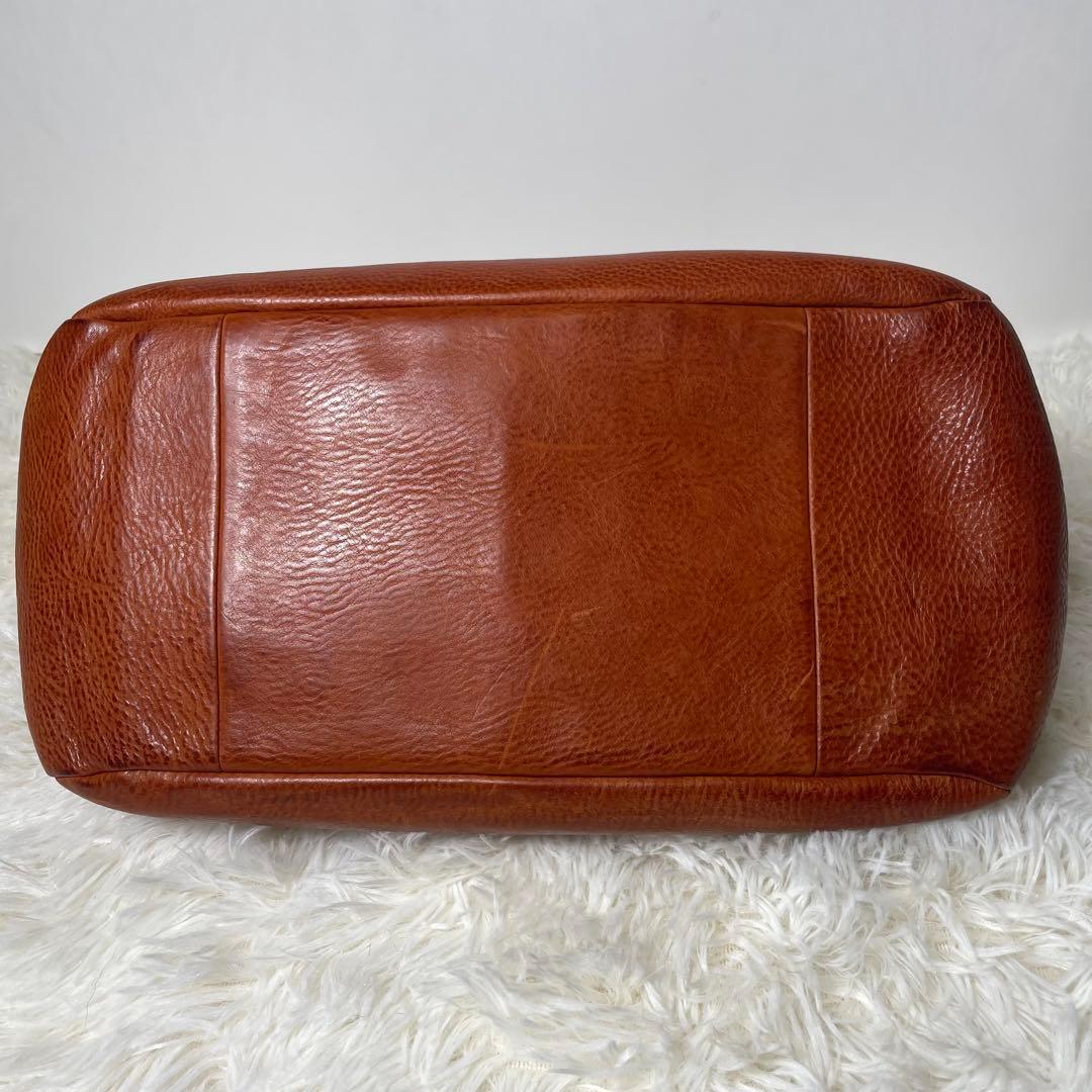 【美品】　幻の逸品　genten オールドゲンテン　トスカレザー　ハンドバッグ