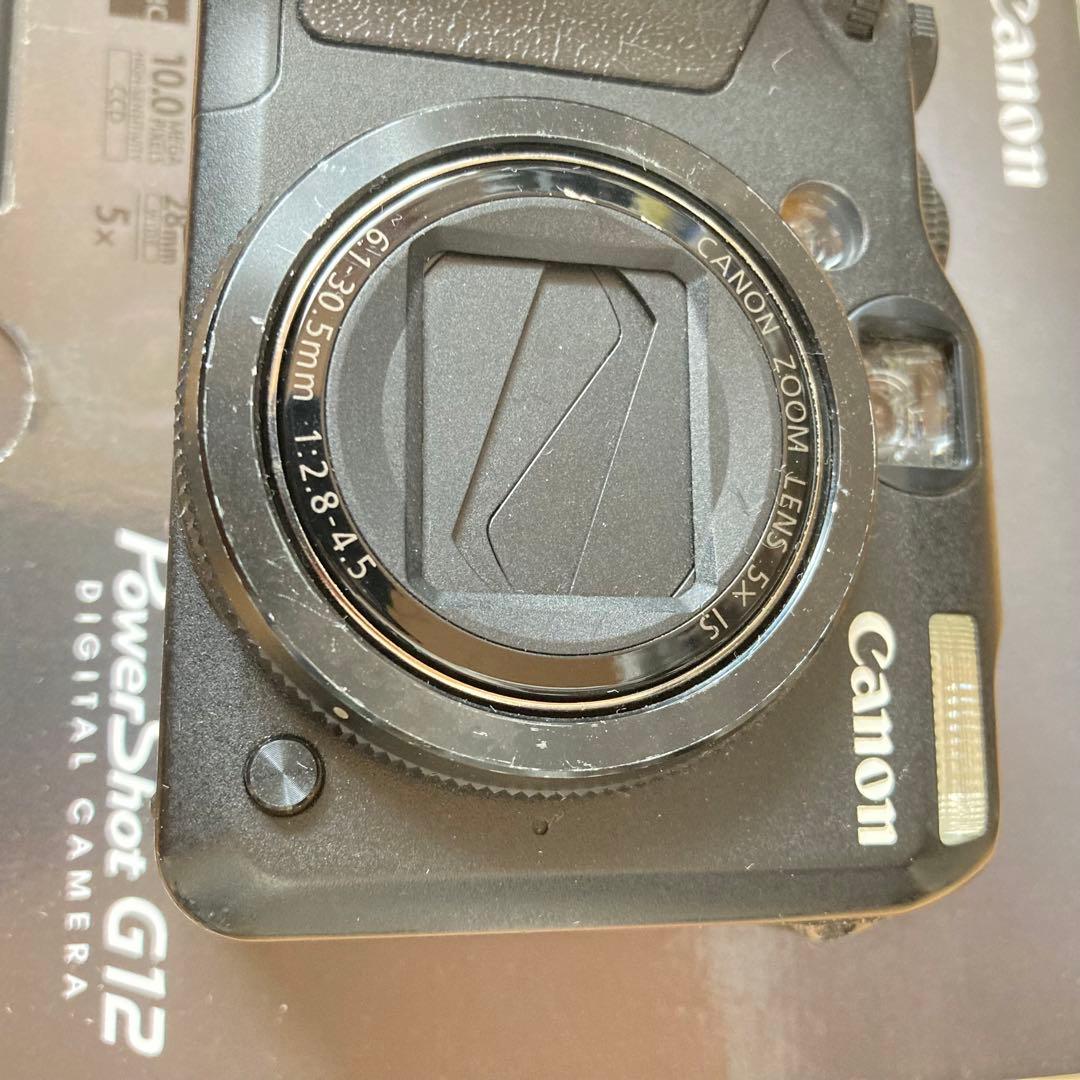 Canon G12 コンパクトデジタルカメラ Power Shot バッテリー付 新製品