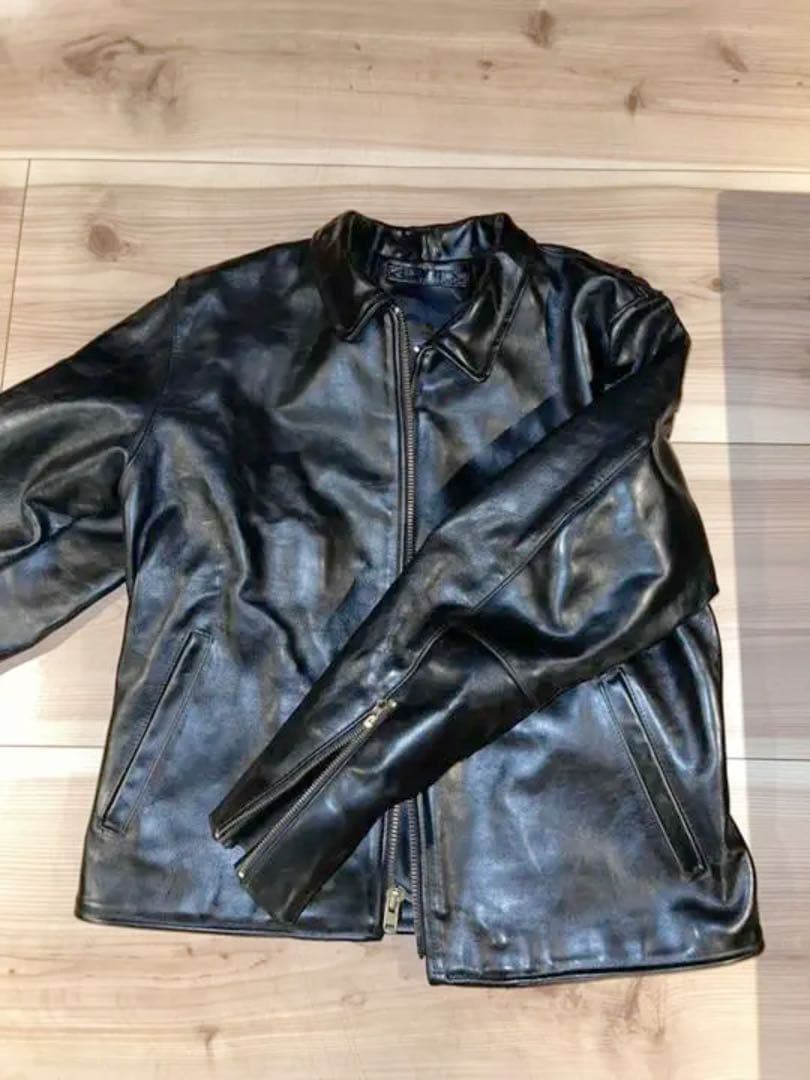 バンソン ENF エンフィールド ライダースジャケット US44 No42