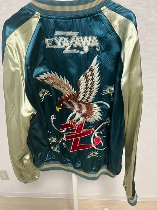 矢沢永吉 リバーシブルスカジャン鷹✖️虎L