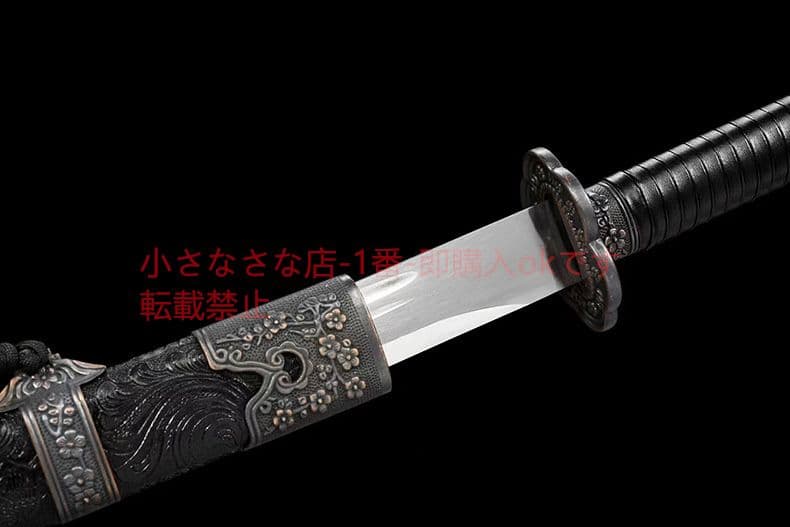 刺繍春刀煉獄 古兵器 武具 刀装具 日本刀 模造刀 居合刀