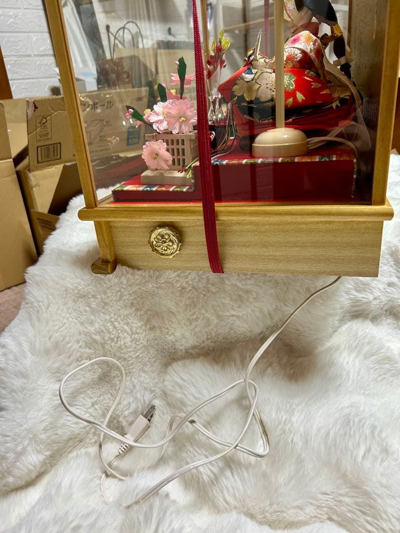 美品 人形の久月 雛人形