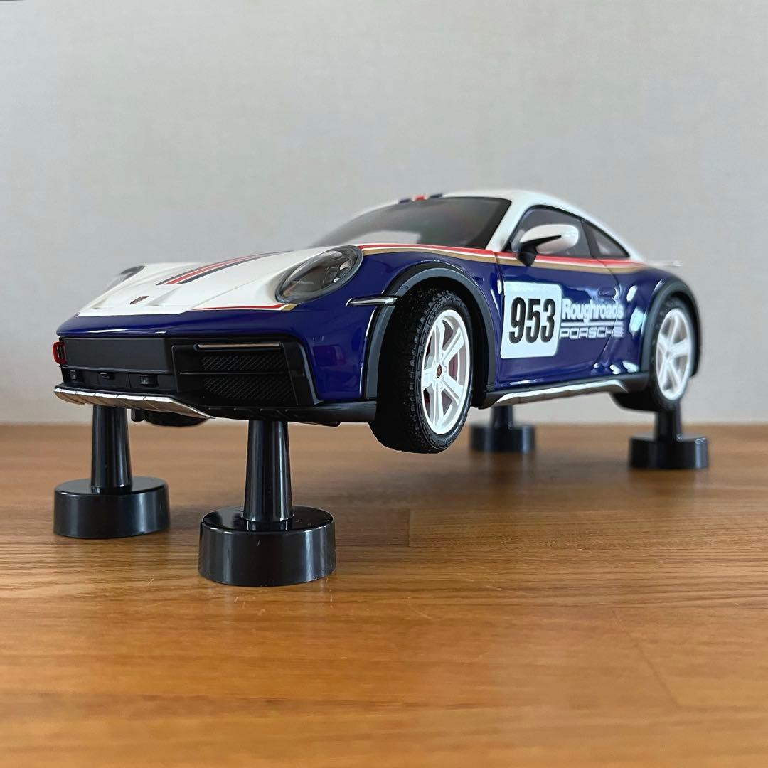 【ミニカー 美品】1/18 ミニチャンプス ポルシェ 911 ダカール
