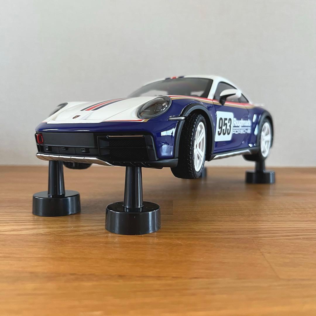 【ミニカー 美品】1/18 ミニチャンプス ポルシェ 911 ダカール