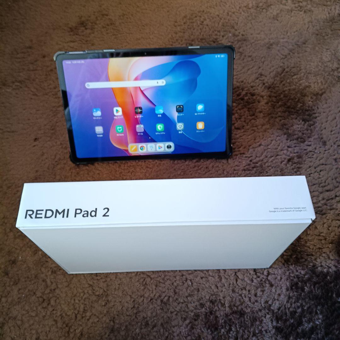 REDMI Pad 2ラベンダーパープル 11インチ 4GB 128GB ケース