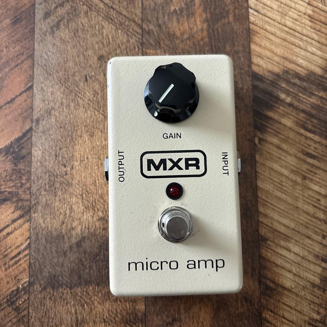 MXR micro amp ギターエフェクター