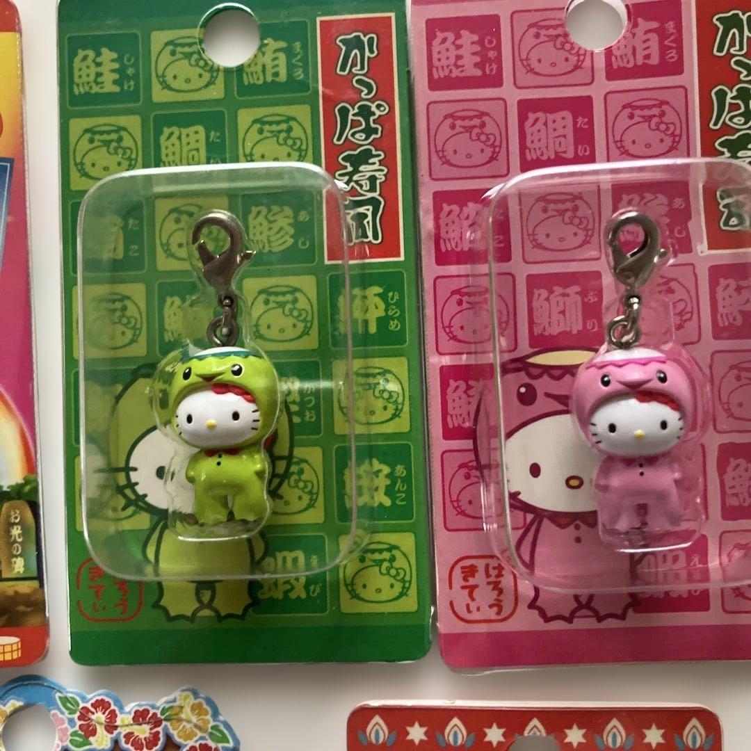 ハローキティ ファスナーマスコット＆ストラップ　レア入り10個セット