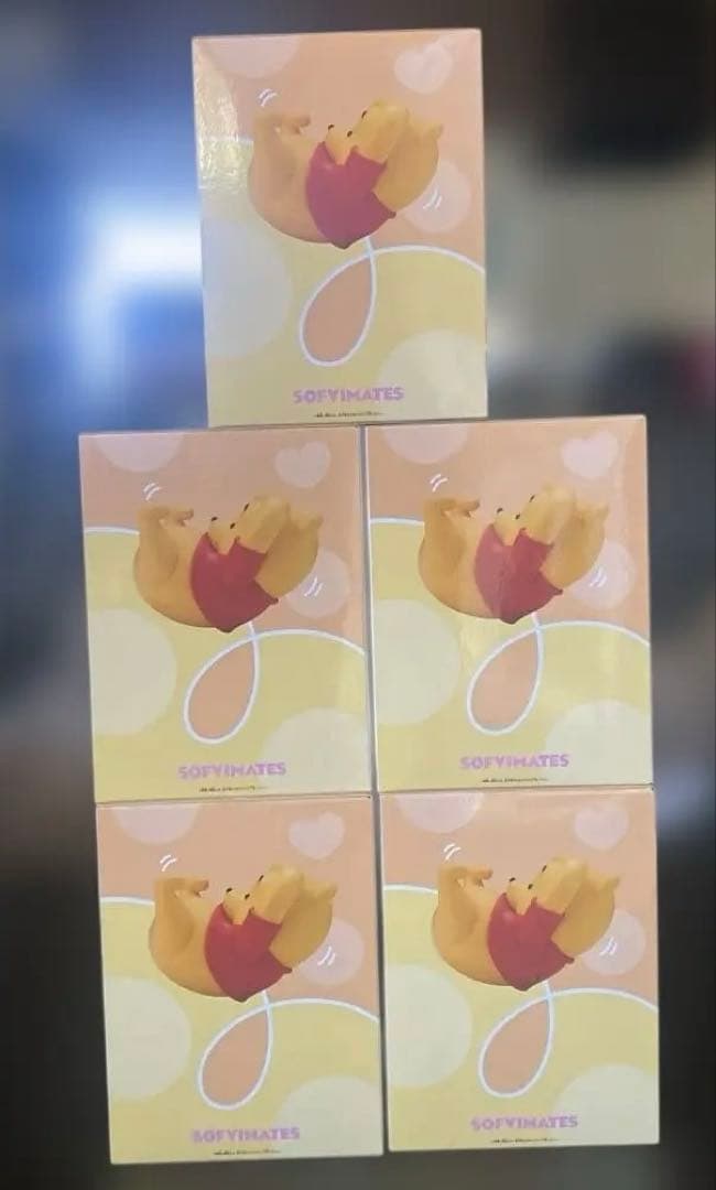 Disney くまのプーさん おおきなソフビメイツ フィギュア 5体