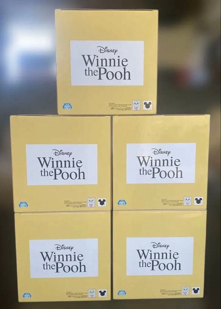 Disney くまのプーさん おおきなソフビメイツ フィギュア 5体