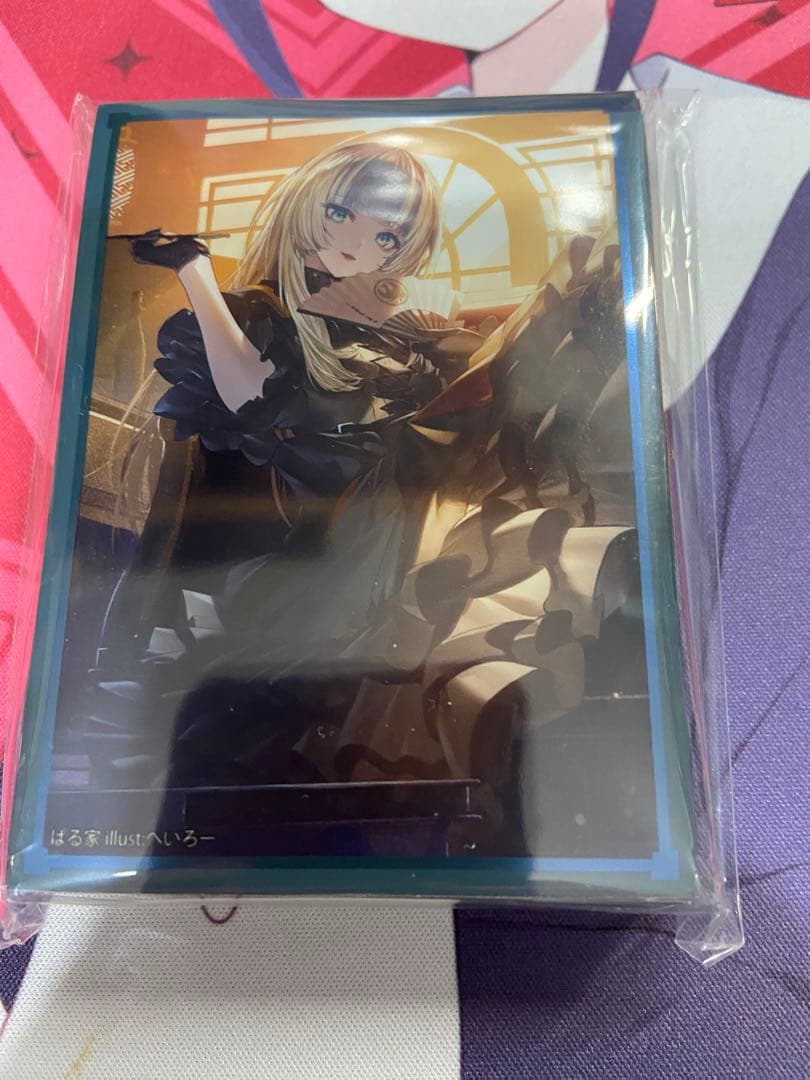 新品未開封 スリーブ プレイマット セット ホロライブ 儒烏風亭らでん