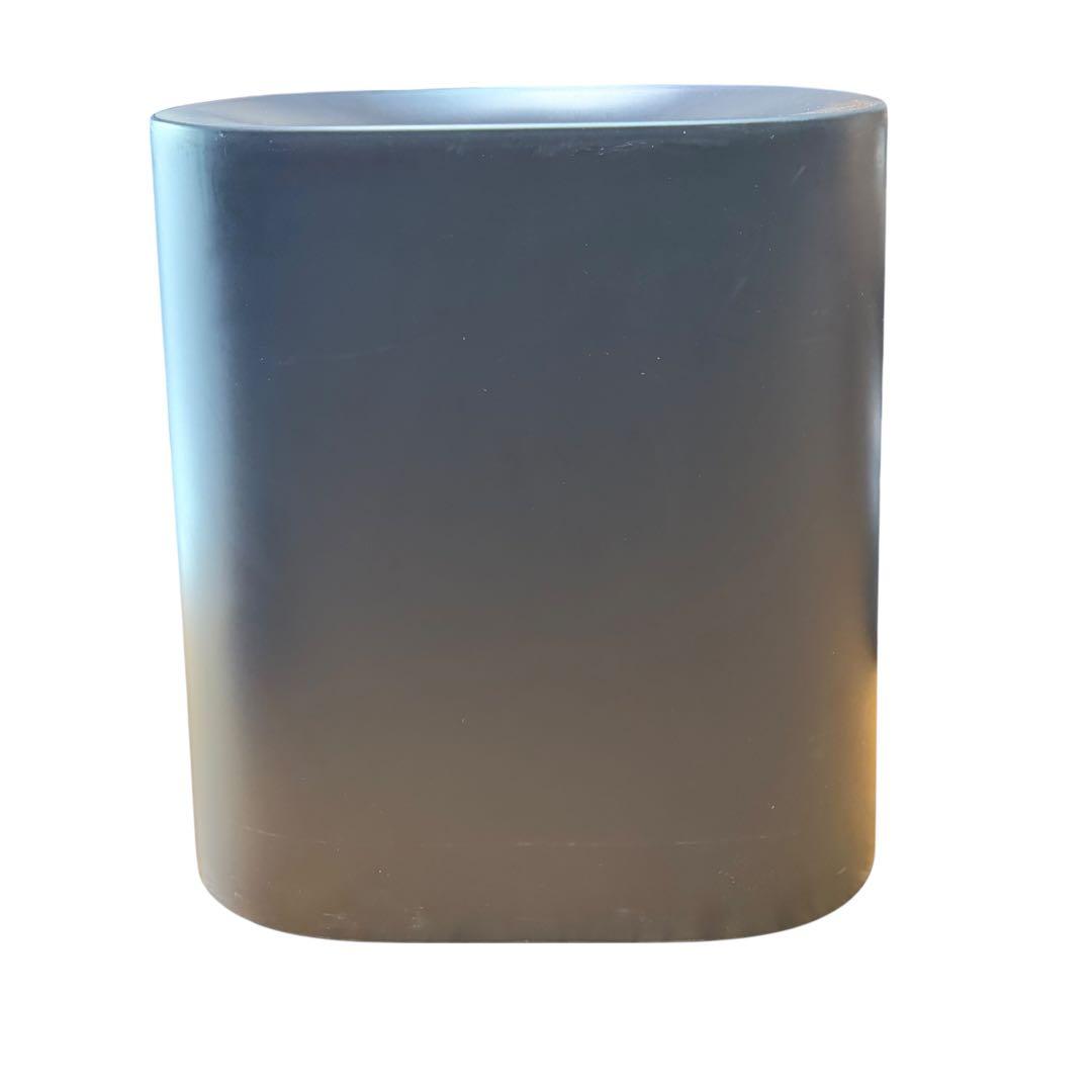 無印良品 スタッキングスツール 黒 4点セット 美品 自宅学習