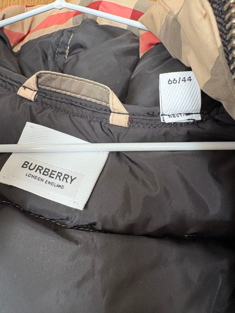 バーバリー　子供服　ダウン　オールインワン