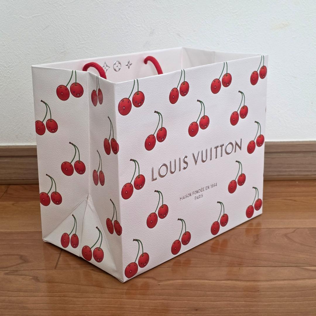 限定レア】LOUIS VUITTON 村上隆コラボ チェリー柄 ショッパー - メルカリ